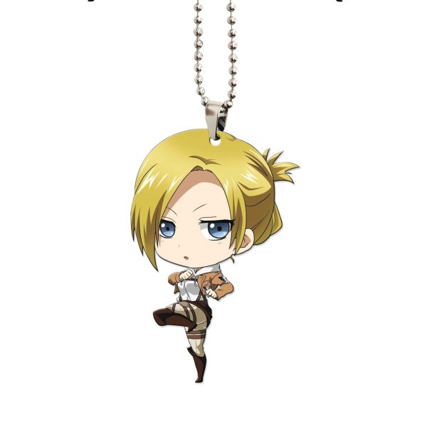 attack on titan car ornament annie leonhart chop1
