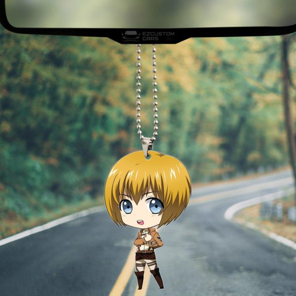 attack on titan car ornament armin arlert rnbin
