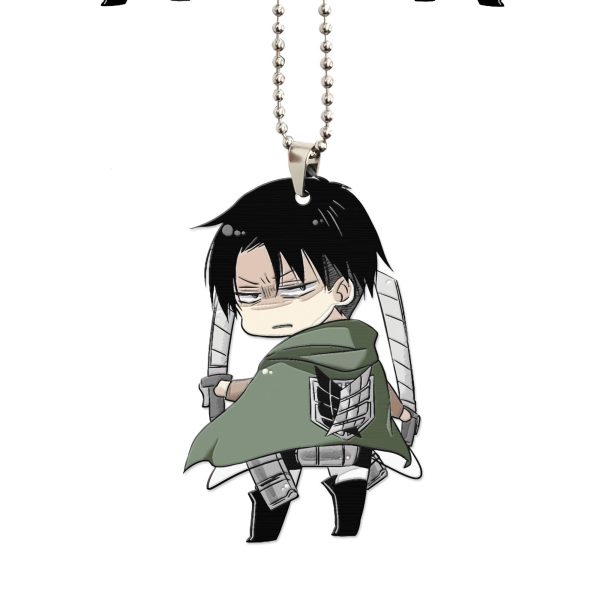 attack on titan car ornament levi kwhuh