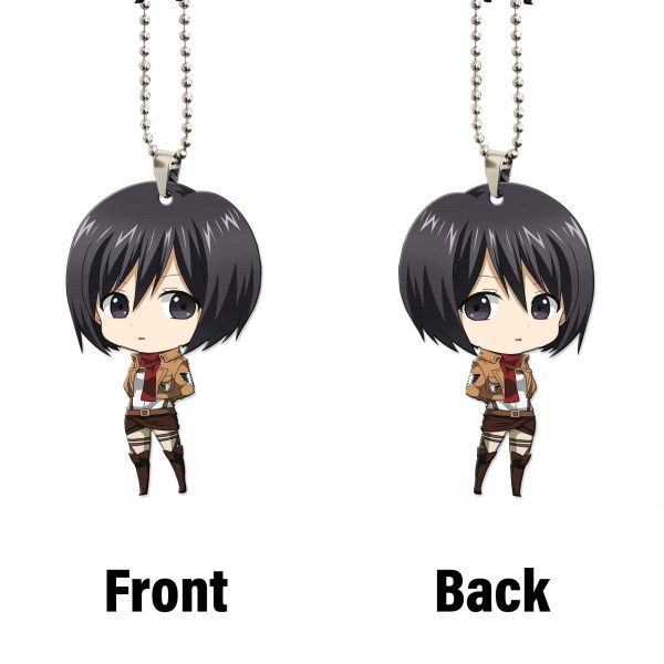 attack on titan car ornament mikasa ackerman b3jff