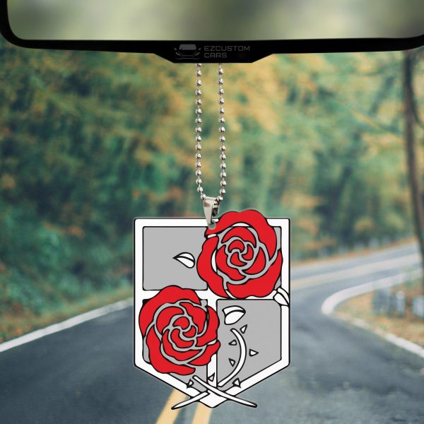attack on titan car ornament stationary guard ctrzs