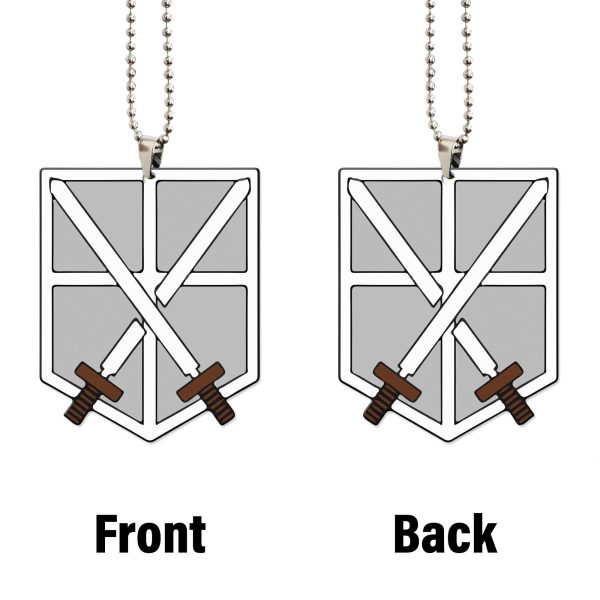 Attack on Titan Car Ornament Trainee Squad