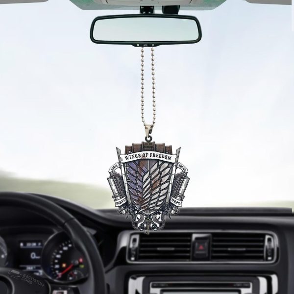 Attack on Titan Car Ornament Wings of Freedom