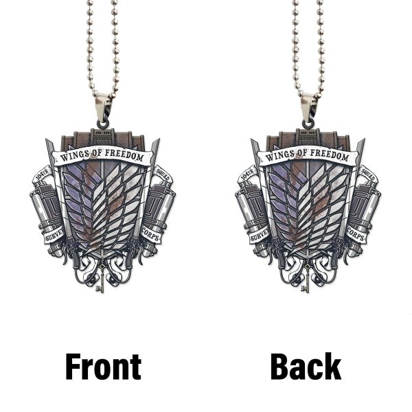 Attack on Titan Car Ornament Wings of Freedom