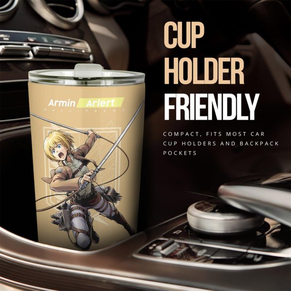 attack on titan car tumbler cup armin arlert aot rpld7