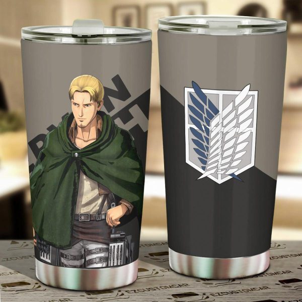 Erwin Smith Car Tumbler Cup Attack on Titan