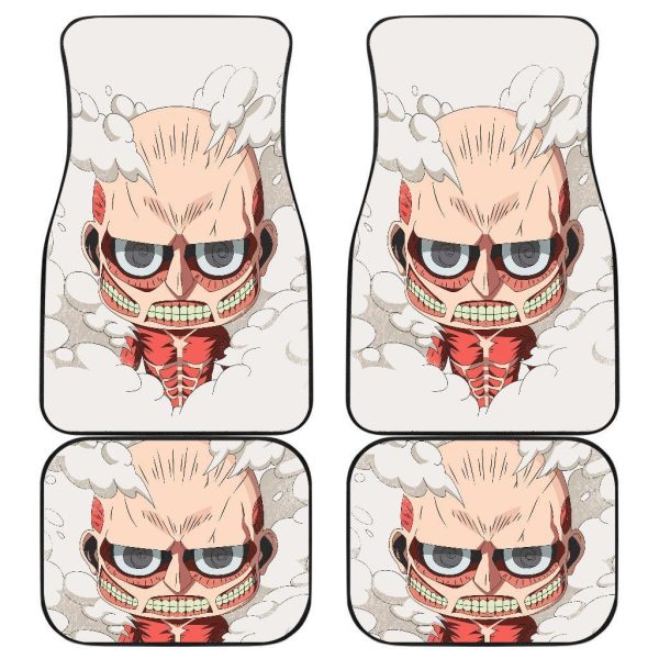 Attack On Titan Car Floor Mats Titan Fighting