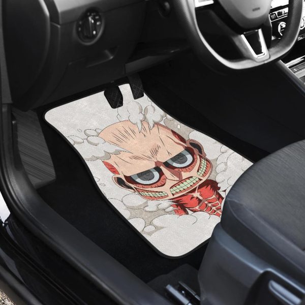 attack on titan chibi cute car floor mats ht6th
