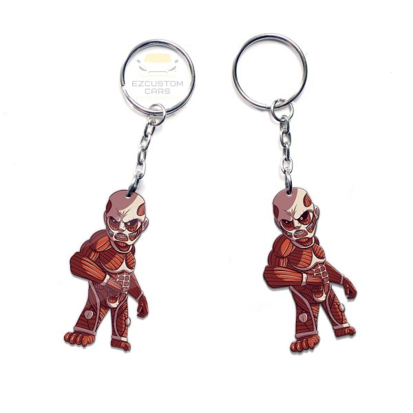 attack on titan keychain biggest titan ul0gt