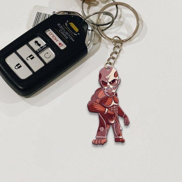 Attack On Titan Keychain Biggest Titan