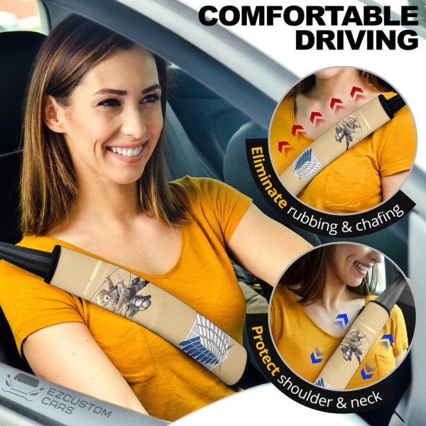 Attack on Titan Seat Belt Covers Armin Arlert AOT