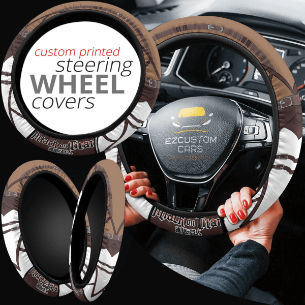 attack on titan uniform anime steering wheel cover custom anime car accessories o69wj