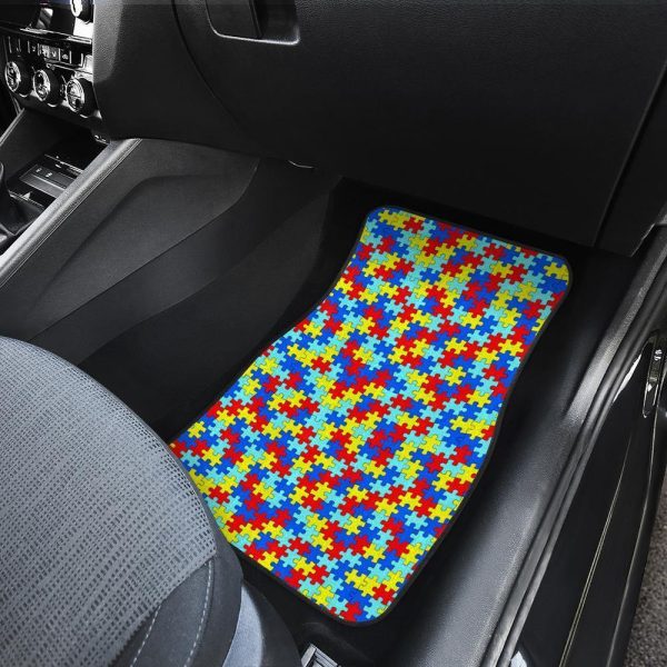austim pattern car floor mats po1qi