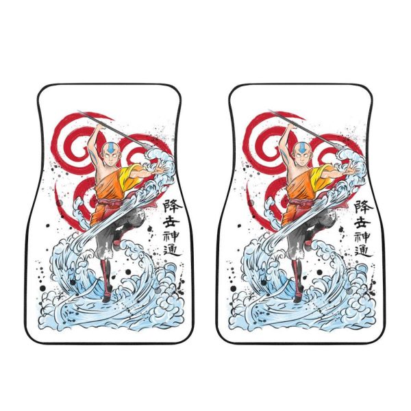 Avatar Anime Car Floor Mats Car AccessoriesThe Power Of The Air Nomads