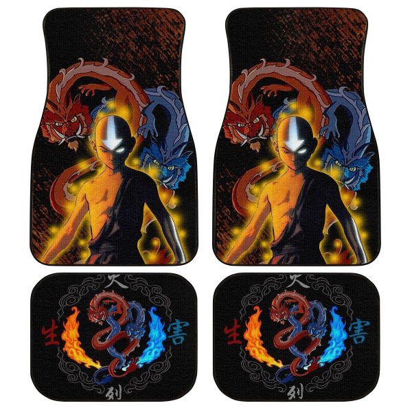 Avatar: The Last Airbender Car Floor Mats Anime Car Accessions