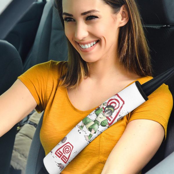 avatar the last airbender anime car seat belt covers the power of the earth kingdom fccxl