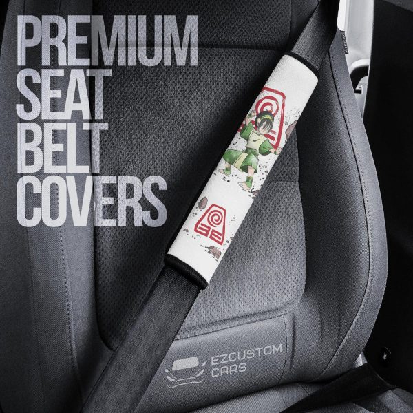 avatar the last airbender anime car seat belt covers the power of the earth kingdom fh699
