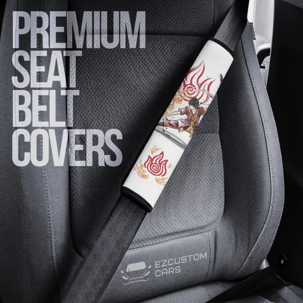 avatar the last airbender anime car seat belt covers the power of the fire nation vdtew