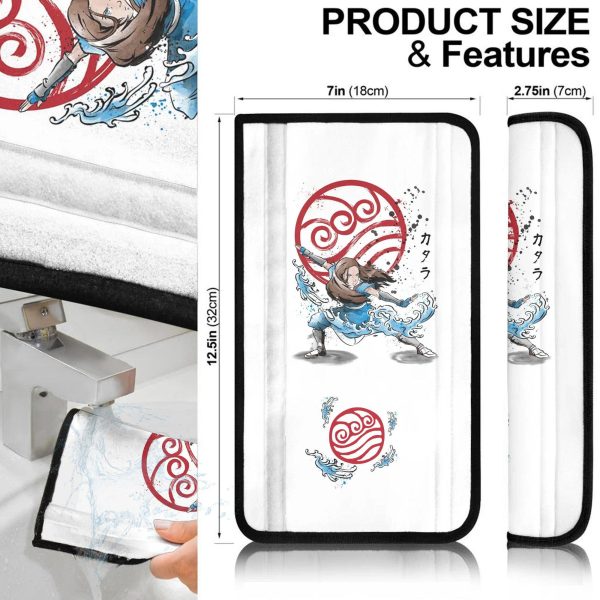 avatar the last airbender anime car seat belt covers the power of the water tribe ydoyd