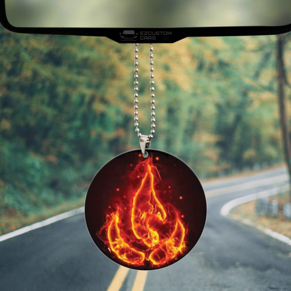 avatar the last airbender car accessories anime car ornament fire xujqt