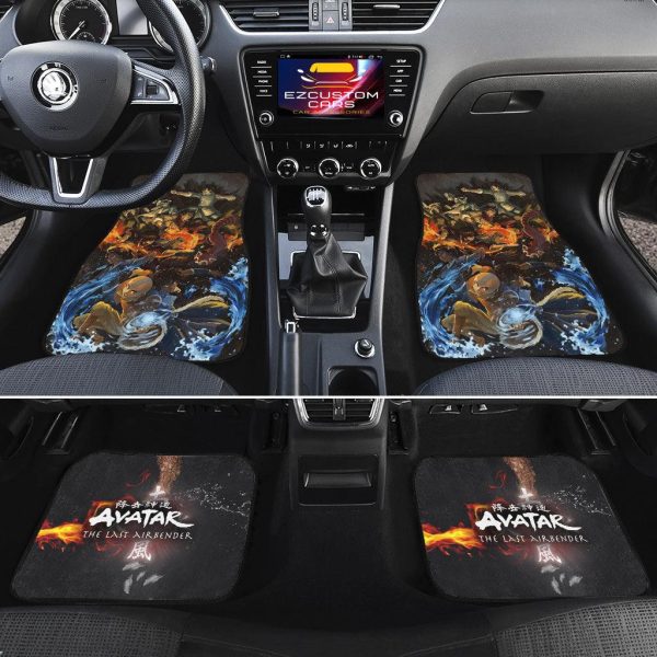 avatar the last airbender car floor mats anime car accessories main characters cip1f