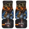 Avatar: The Last Airbender Car Floor Mats Anime Car Accessories Main Characters