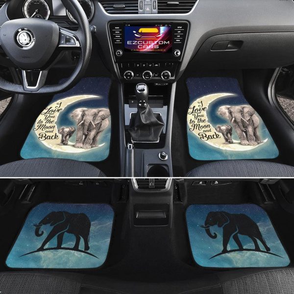 baby elephant car floor mats custom elephant car accessories ct54i