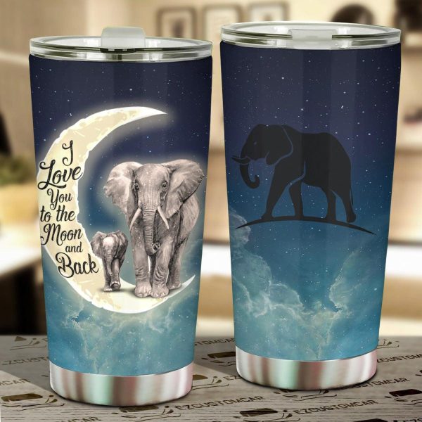 Super Cute Elephant Car Tumbler Cup Custom Elephant Car Accessories