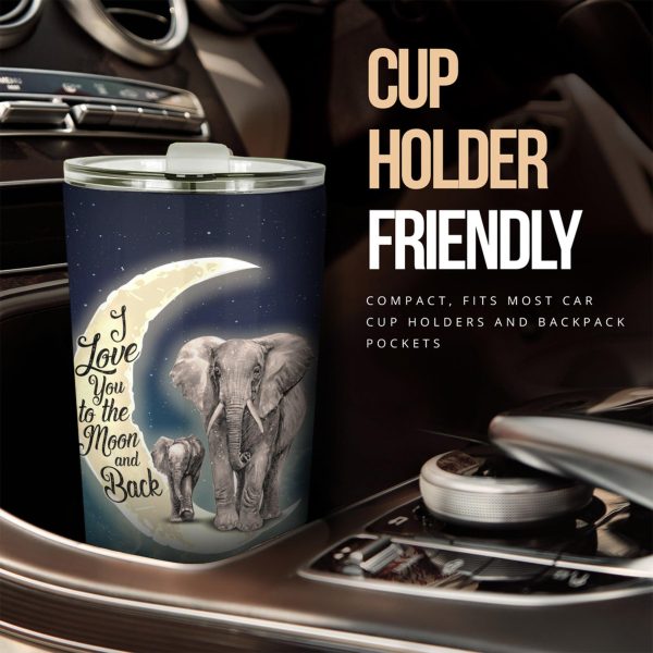 baby elephant car tumbler cup custom elephant car accessories muyap