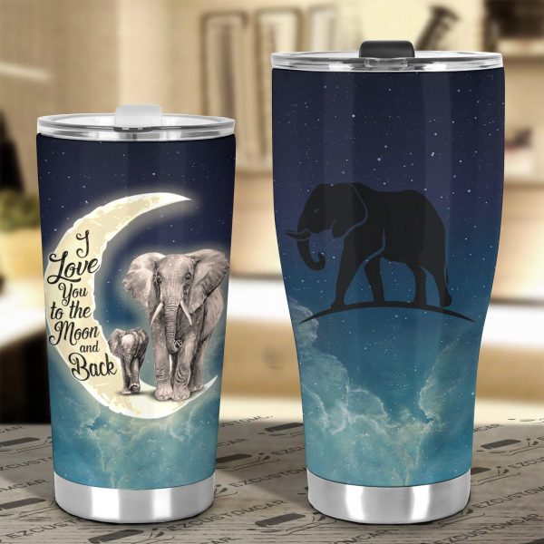 baby elephant car tumbler cup custom elephant car accessories zlhjt