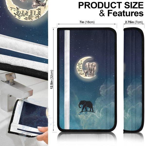 baby elephant seat belt covers custom elephant car accessories p6xsz