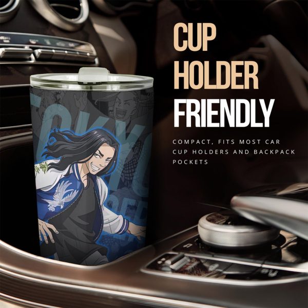Baji Car Tumbler Cup Custom Anime Tokyo Revengers Car Accessories