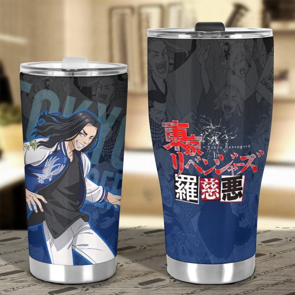 baji car tumbler cup custom anime tokyo revengers car accessories zxhhn
