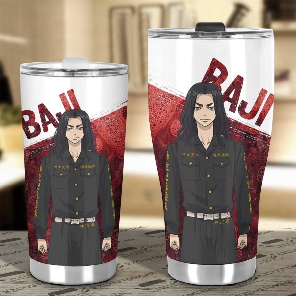 baji car tumbler cup custom tokyo revenger anime car accessories 1929q