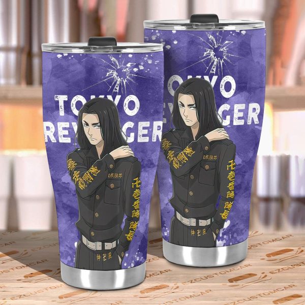 baji car tumbler cup custom tokyo revenger anime car accessories 2o7uf