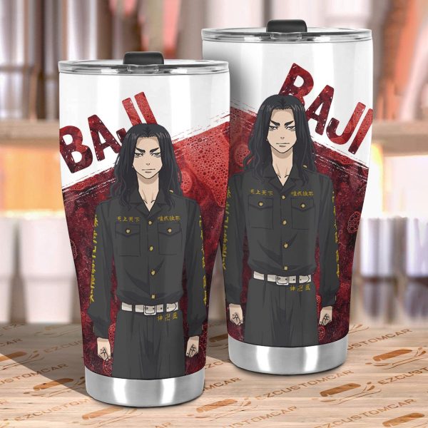 baji car tumbler cup custom tokyo revenger anime car accessories lahik
