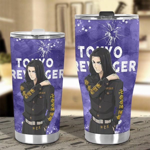 baji car tumbler cup custom tokyo revenger anime car accessories ulhzs