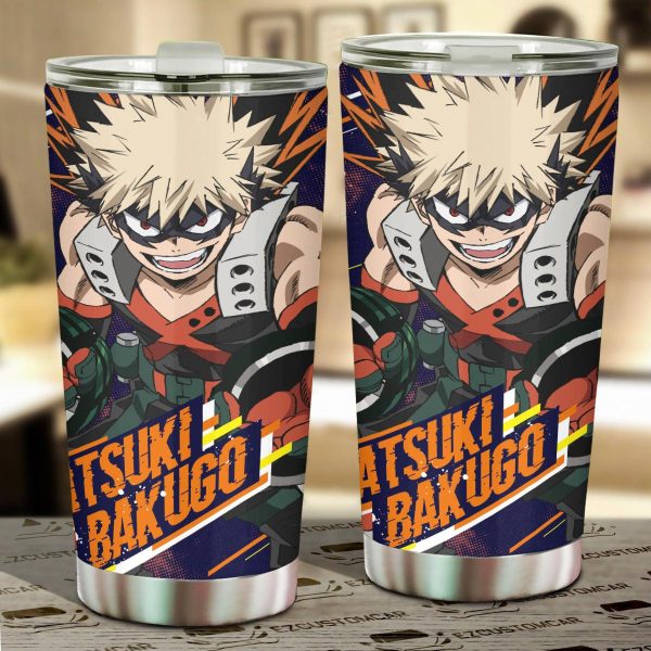 Bakugo Car Tumbler Cup Cutsom My Hero Academia Anime Car Accessories
