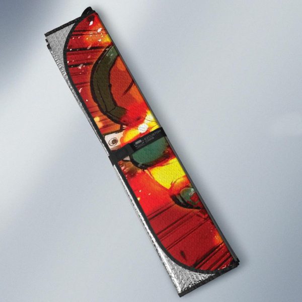 bakugo katsuki my hero academia anime car sun shade ffwtg