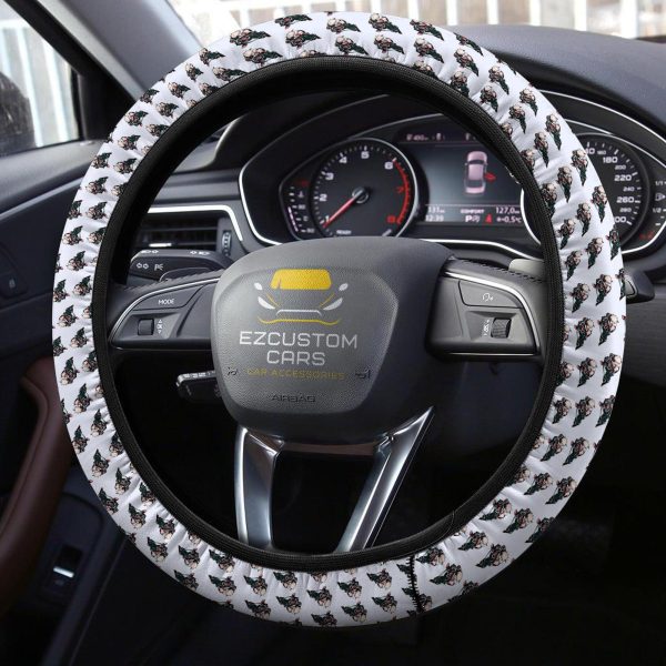 bakugo katsuki my hero academia anime steering wheel cover anime car accessories llevv