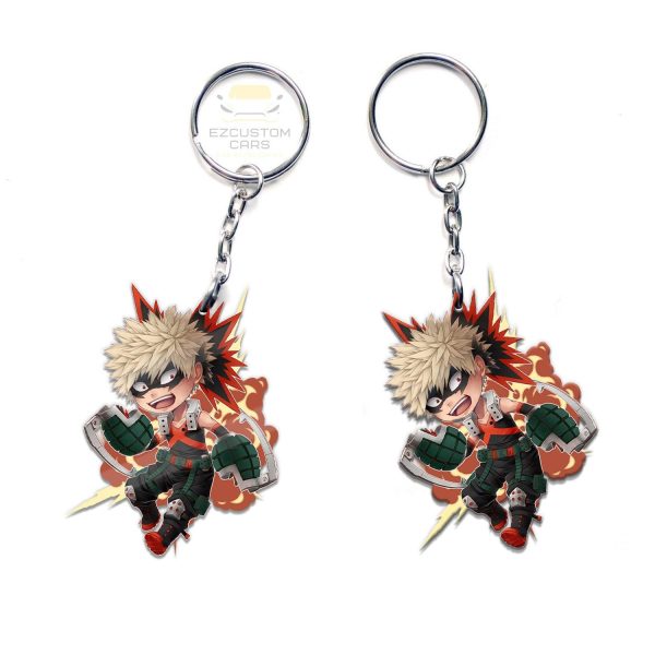 bakugo keychains custom kachan my hero academia anime car accessories d0tjs
