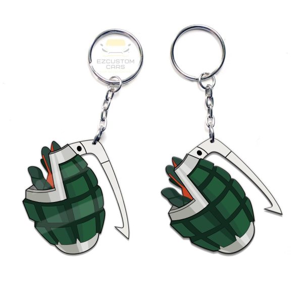bakugos grenadier bracers keychains custom my hero academia anime car accessories mjli9