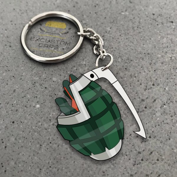 Bakugo’s Grenadier Bracers Keychains Custom My Hero Academia Anime Car Accessories Bakugo’s Grenadier Bracers Keychains Custom My Hero Academia Anime Car Accessories