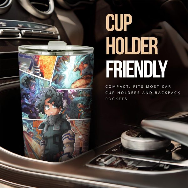 bakugou and deku mixed car tumbler cup cutsom my hero academia anime car accessories zydcs
