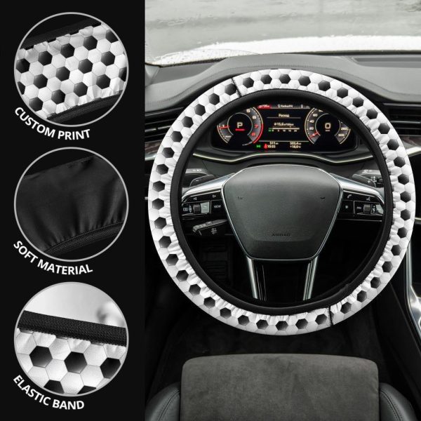 ball pattern anime steering wheel cover 8qd0u