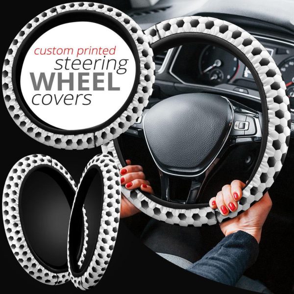 ball pattern anime steering wheel cover dnbc7