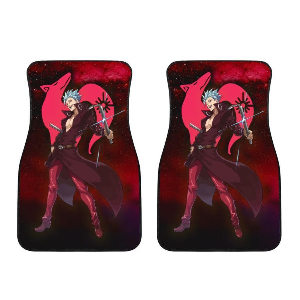 ban seven deadly sins car floor mats custom anime car accessories xrxu5