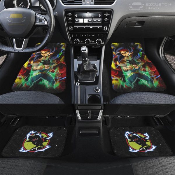 bardock car floor mats custom dragon ball anime car accessories gpiyy