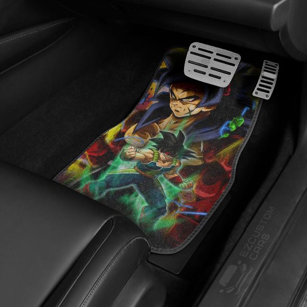 bardock car floor mats custom dragon ball anime car accessories weoqf