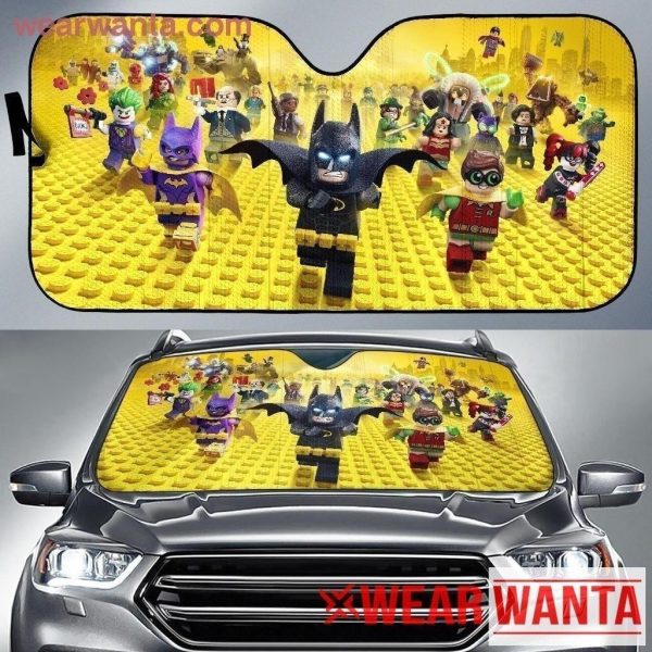 Batman Lego Team Auto Car Sun Shade